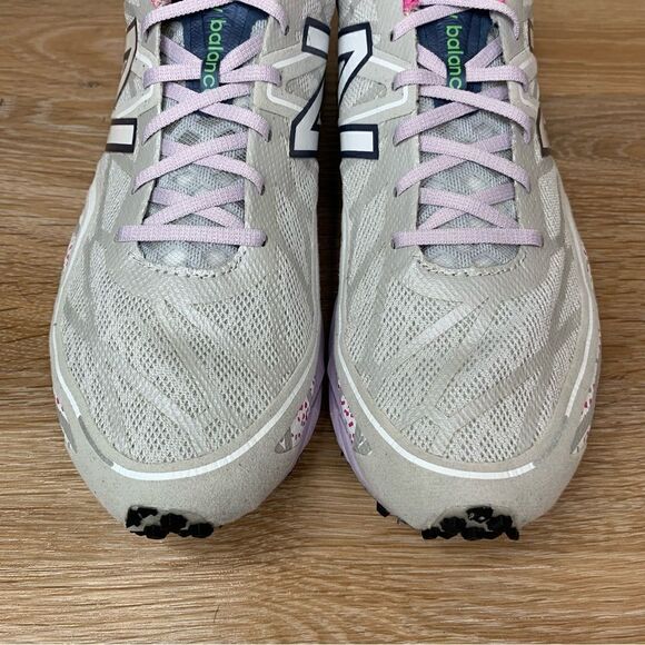 New Balance WRC1600S Gray Pink Women’s Running Shoes - Picture 6 of 11